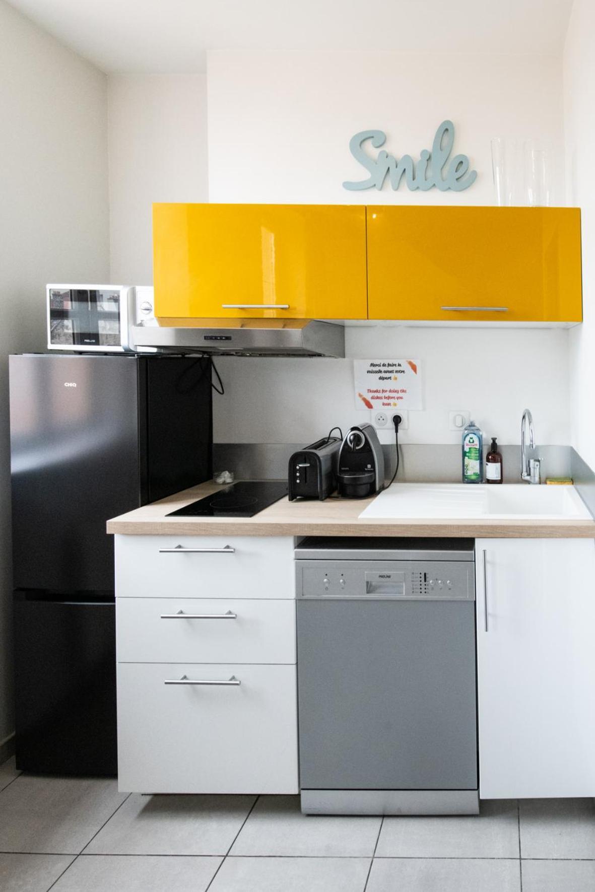 Duplex Scandinave A Cosy Et Calme - Lyon Part-Dieu 외부 사진