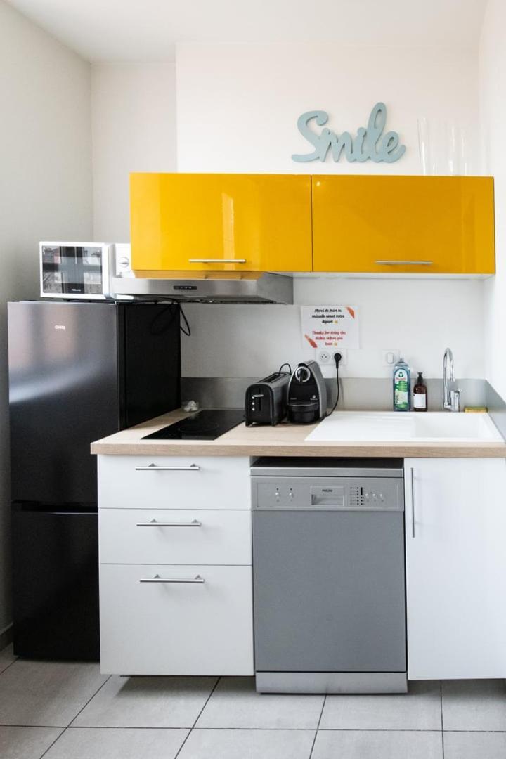 Duplex Scandinave A Cosy Et Calme - Lyon Part-Dieu 외부 사진