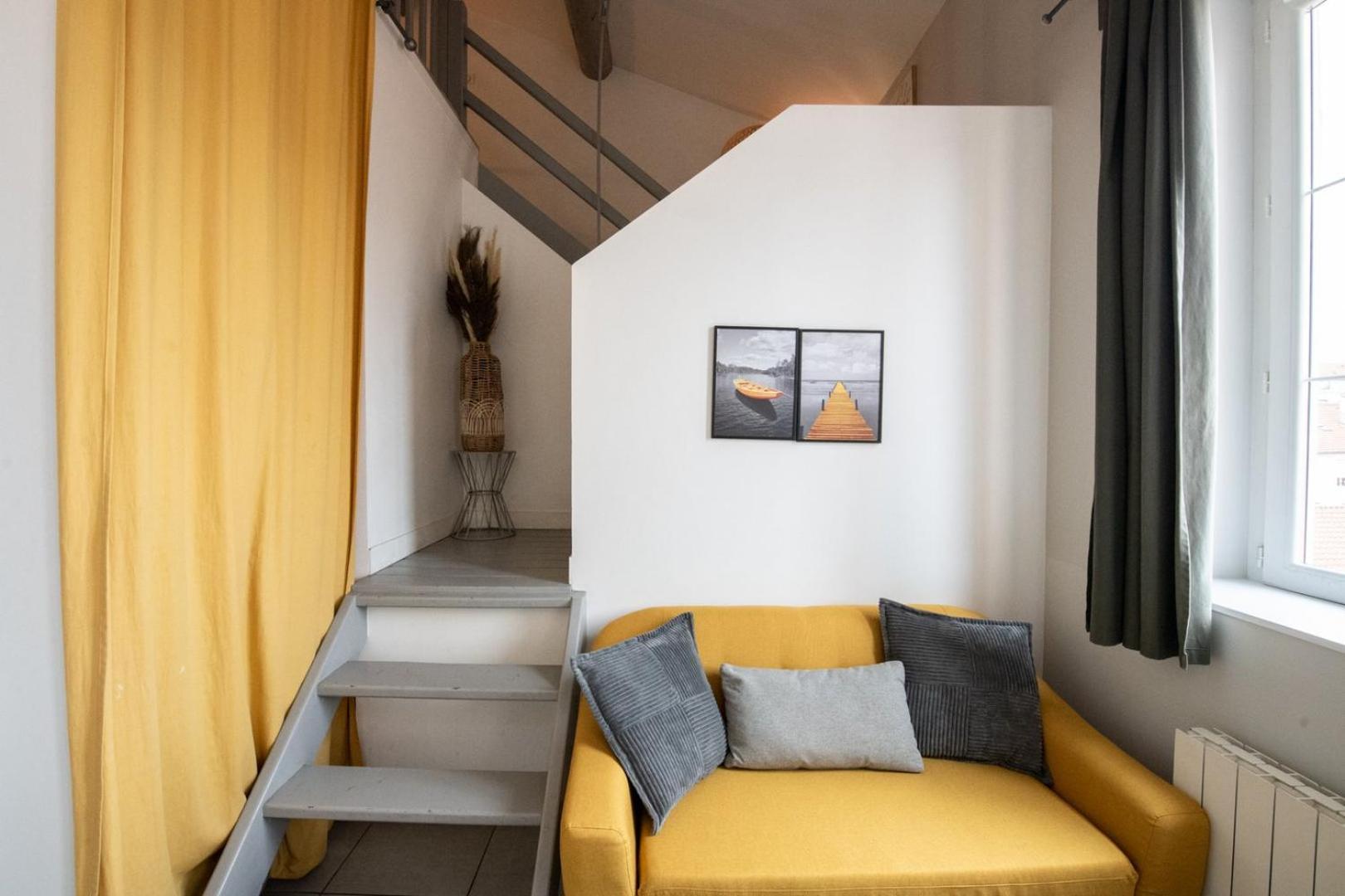 Duplex Scandinave A Cosy Et Calme - Lyon Part-Dieu 외부 사진